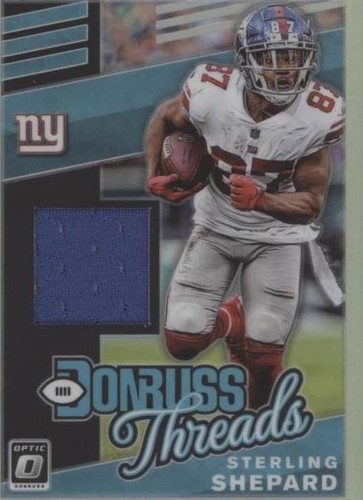 2019 Panini Donruss Optic Sterling Shepard #DT15