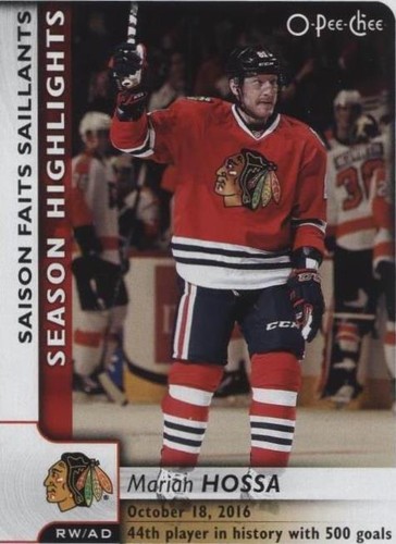 2017-18 O-Pee-Chee - Marian Hossa #552