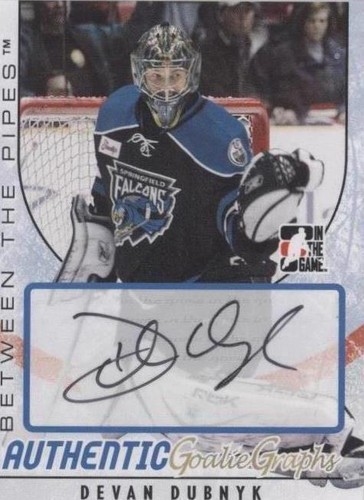 2007-08 In the Game Between the Pipes - Devan Dubnyk #A-DD