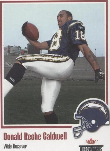 2002 Fleer Throwbacks Reche Caldwell #102