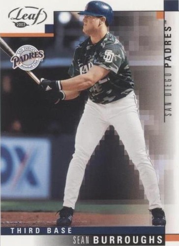 2003 Leaf - Sean Burroughs #233