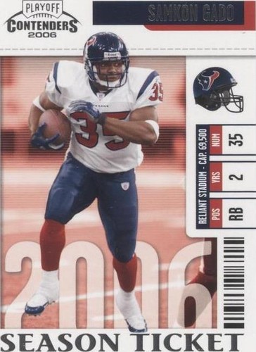 2006 Playoff Contenders Sam Gado #36