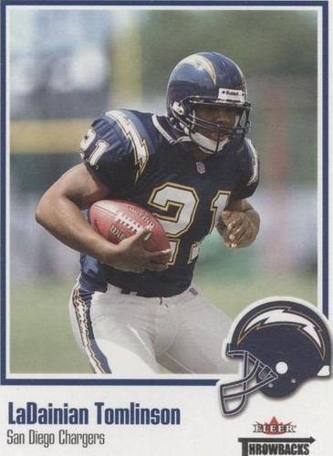 2002 Fleer Throwbacks LaDainian Tomlinson #60