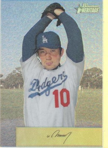 2002 Bowman Heritage - Hideo Nomo #58BHC