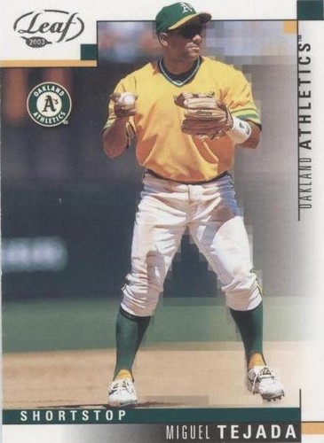 2003 Leaf - Miguel Tejada #84