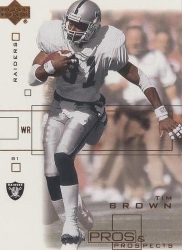 2001 Upper Deck Pros & Prospects Tim Brown #65