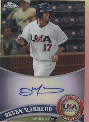 2011 Topps Chrome - Deven Marrero #USABB13