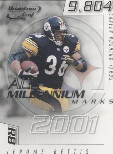 2001 Quantum Leaf Jerome Bettis #A MAR - 8