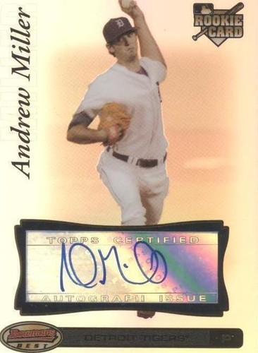 2007 Bowman's Best - Andrew Miller #85
