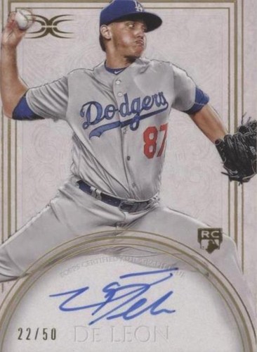 2017 Topps Definitive Collection - Jose De Leon #DCRA-JD