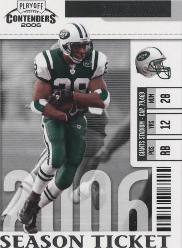 2006 Playoff Contenders Curtis Martin #68