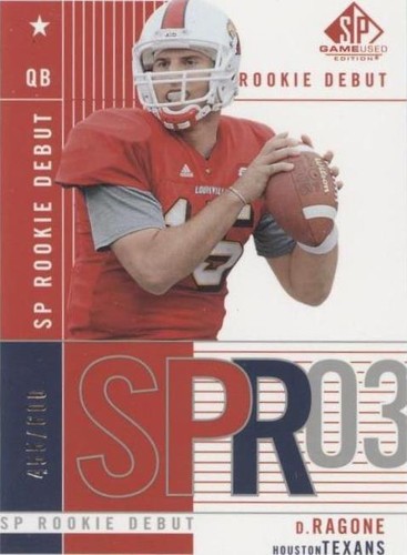 2003 SP Game Used Edition Dave Ragone #93