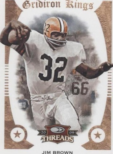 2009 Donruss Threads Jim Brown #26