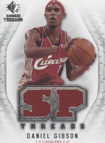 2008-09 SP Rookie Threads - Daniel Gibson #T-DG