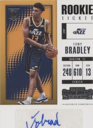 2017-18 Panini Contenders - Tony Bradley #ST-TBL