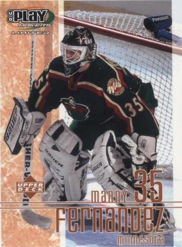 2001-02 Upper Deck Play Makers Limited - Manny Fernandez #49