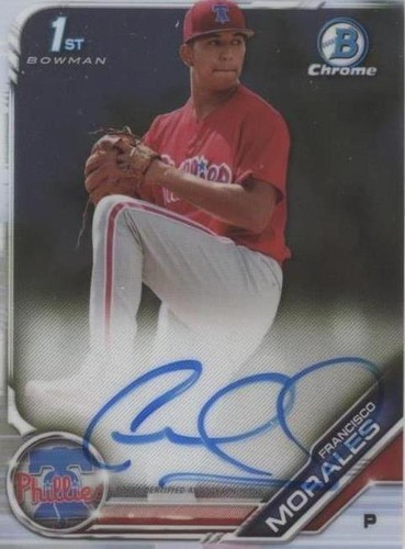 2019 Bowman Chrome - Francisco Morales #CPA-FM
