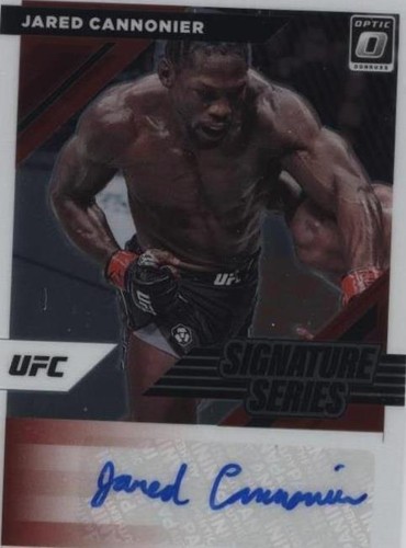 2022 Panini Donruss Optic UFC - Jared Cannonier #SS-JCN
