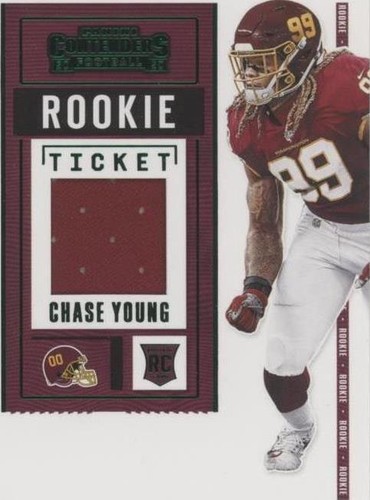 2020 Panini Contenders Chase Young #RSV-CYO