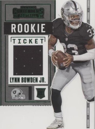 2020 Panini Contenders Lynn Bowden Jr. #RSV-LBJ