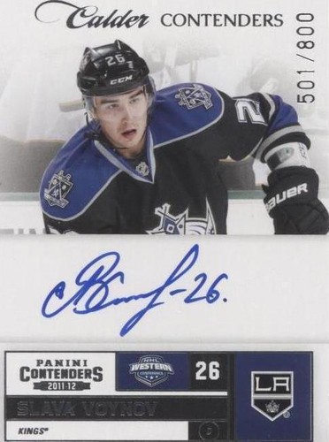 2011-12 Panini Playoff Contenders - Slava Voynov #223