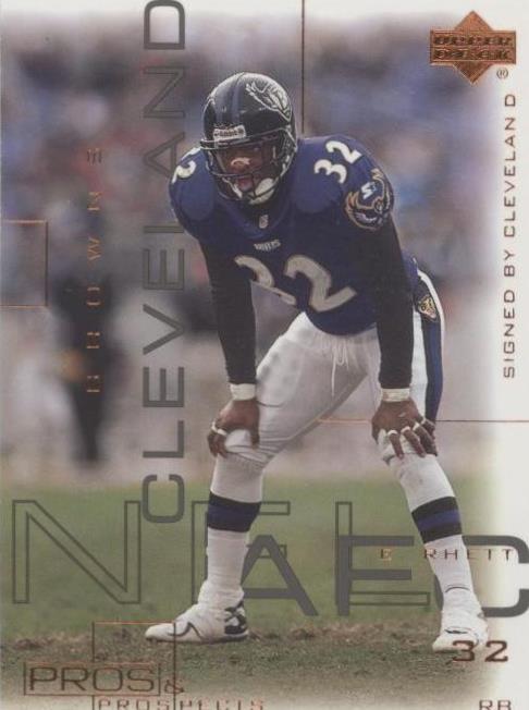2000 Upper Deck Pros & Prospects Errict Rhett #20