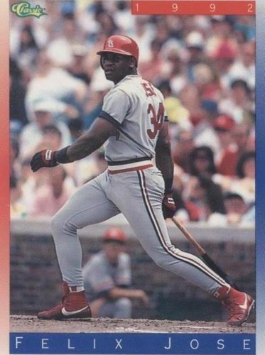 1992 Classic Update Blue/Red Travel Edition - Felix Jose #T53