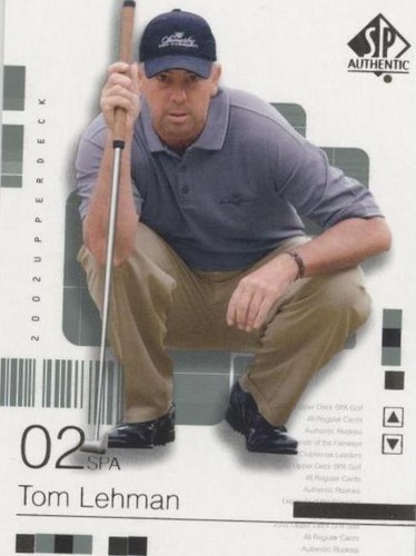 2002 SP Authentic - Tom Lehman #15SPA