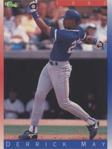 1992 Classic Update Blue/Red Travel Edition - Derrick May #T22