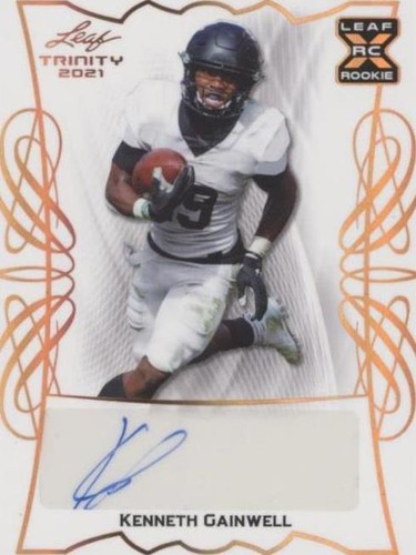 2021 Leaf Trinity Kenneth Gainwell #BA-KG1