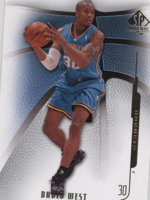 2008-09 SP Authentic - David West #86