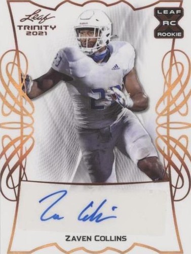 2021 Leaf Trinity Zaven Collins #BA-ZC1
