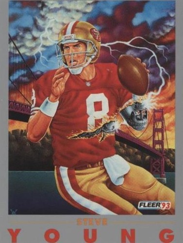 1993 Fleer Steve Young #247