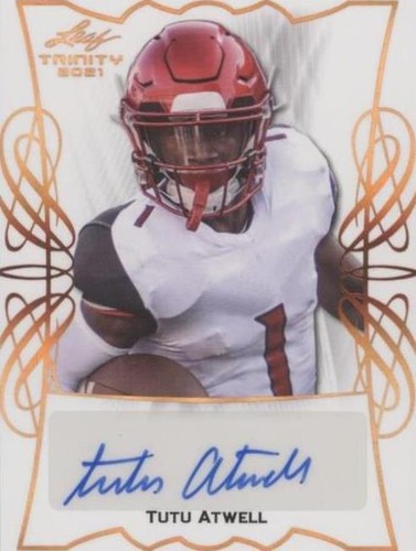 2021 Leaf Trinity Tutu Atwell #TPA-TA1