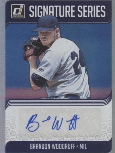 2018 Panini Donruss - Brandon Woodruff #SS-BW