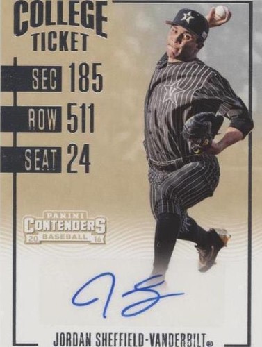 2016 Panini Elite Extra Edition - Jordan Sheffield #16