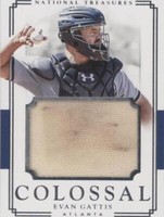 2017 Panini National Treasures - Evan Gattis #CM-EG