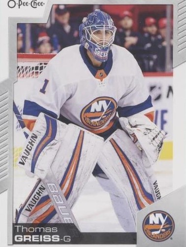 2020-21 O-Pee-Chee - Thomas Greiss #306