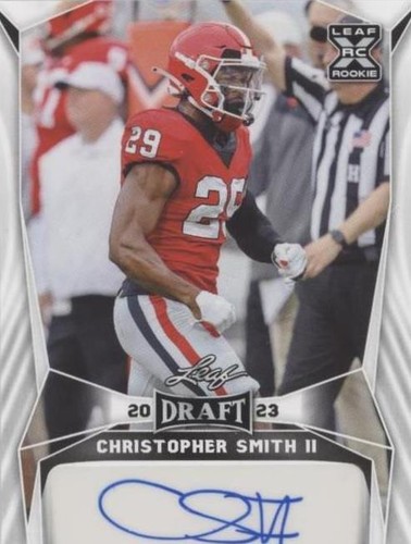 2023 Leaf Draft Christopher Smith II #BA-CS1