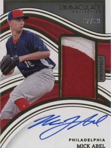 2023 Panini Immaculate Collection - Mick Abel #17