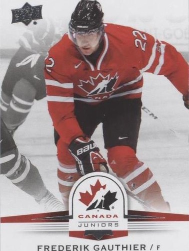 2014 Upper Deck Team Canada Juniors - Frederik Gauthier #113