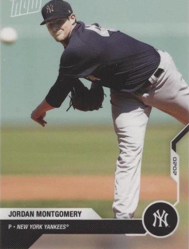 2020 Topps Now Road to Opening Day - Jordan Montgomery #OD-44