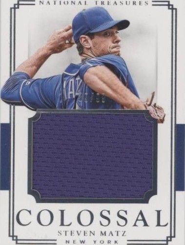 2017 Panini National Treasures - Steven Matz #CM-SM