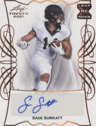 2021 Leaf Trinity Sage Surratt #BA-SS1