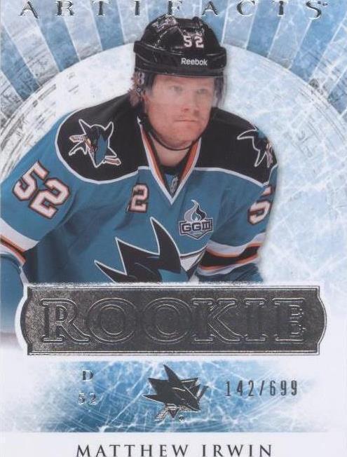 2012-13 Upper Deck Artifacts - Matt Irwin #RED222
