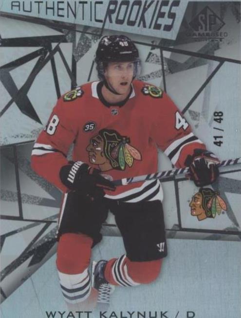 2021-22 Upper Deck SP Game Used - Wyatt Kalynuk #162