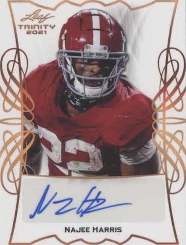 2021 Leaf Trinity Najee Harris #TPA-NH1