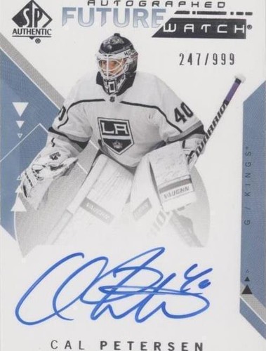 2018-19 SP Authentic - Cal Petersen #225