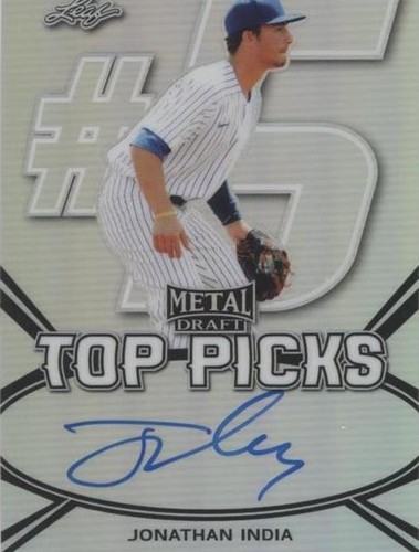 2018 Leaf Metal Draft - Jonathan India #TP-JI1