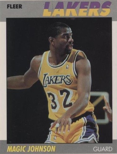 1987-88 Fleer - Magic Johnson #56